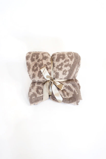 Luxe Leopard Blanket - Final Sale