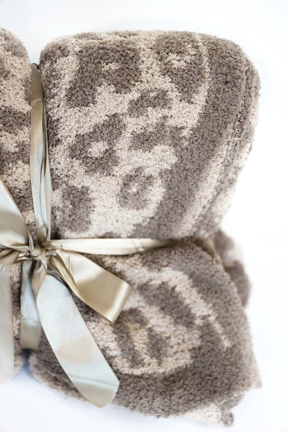 Luxe Leopard Blanket - Final Sale