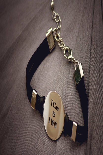 Be Inspired- Inspirational Stamped Steel Bracelets - Final Sale