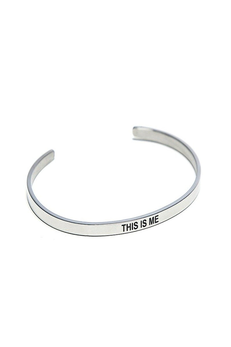 This Is Me Bracelet Cuff - Final Sale