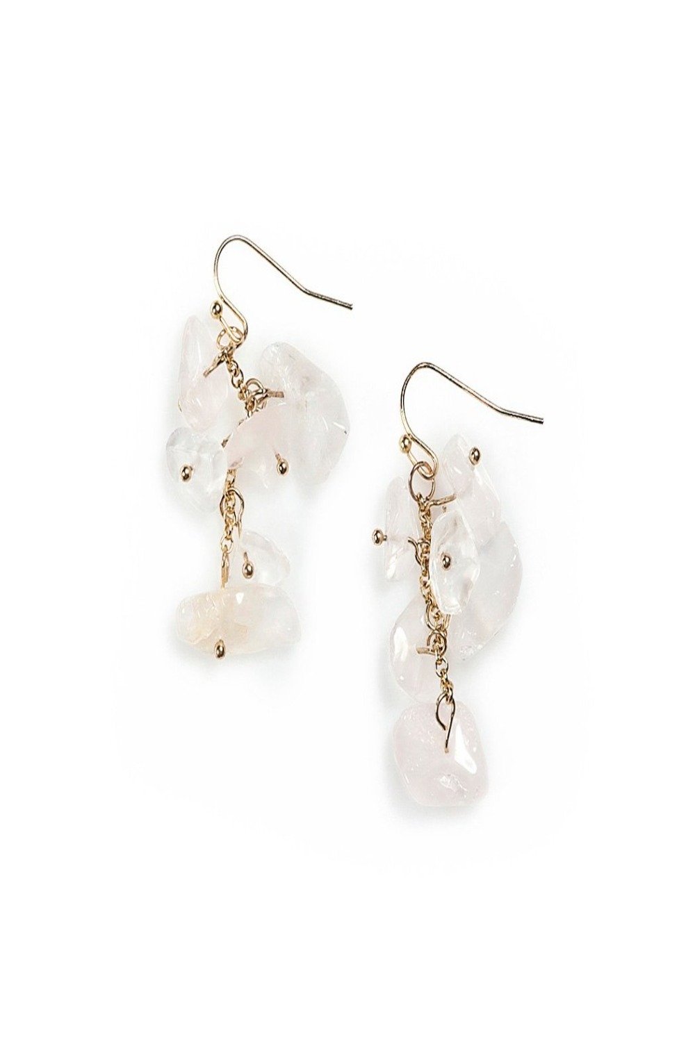 Emilia Stone Cluster Earrings - Final Sale