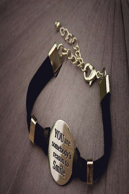 Be Inspired- Inspirational Stamped Steel Bracelets - Final Sale