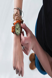 Vintage Leather Wrap Watch - Final Sale