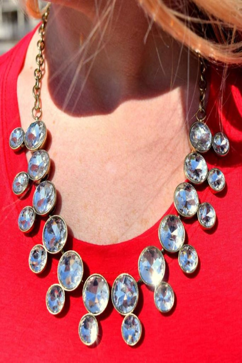 Crystal Lenore Necklace - Final Sale