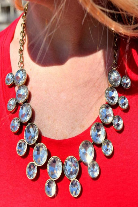 Crystal Lenore Necklace - Final Sale