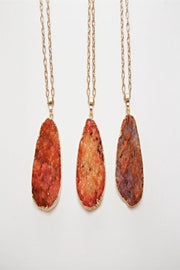 Colorful Druzy Stone Necklaces - Final Sale