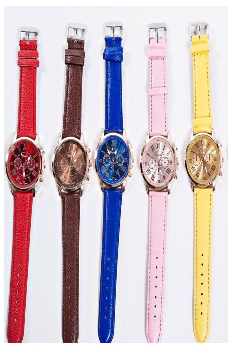 Colorful Boyfriend Watch Collection - Final Sale