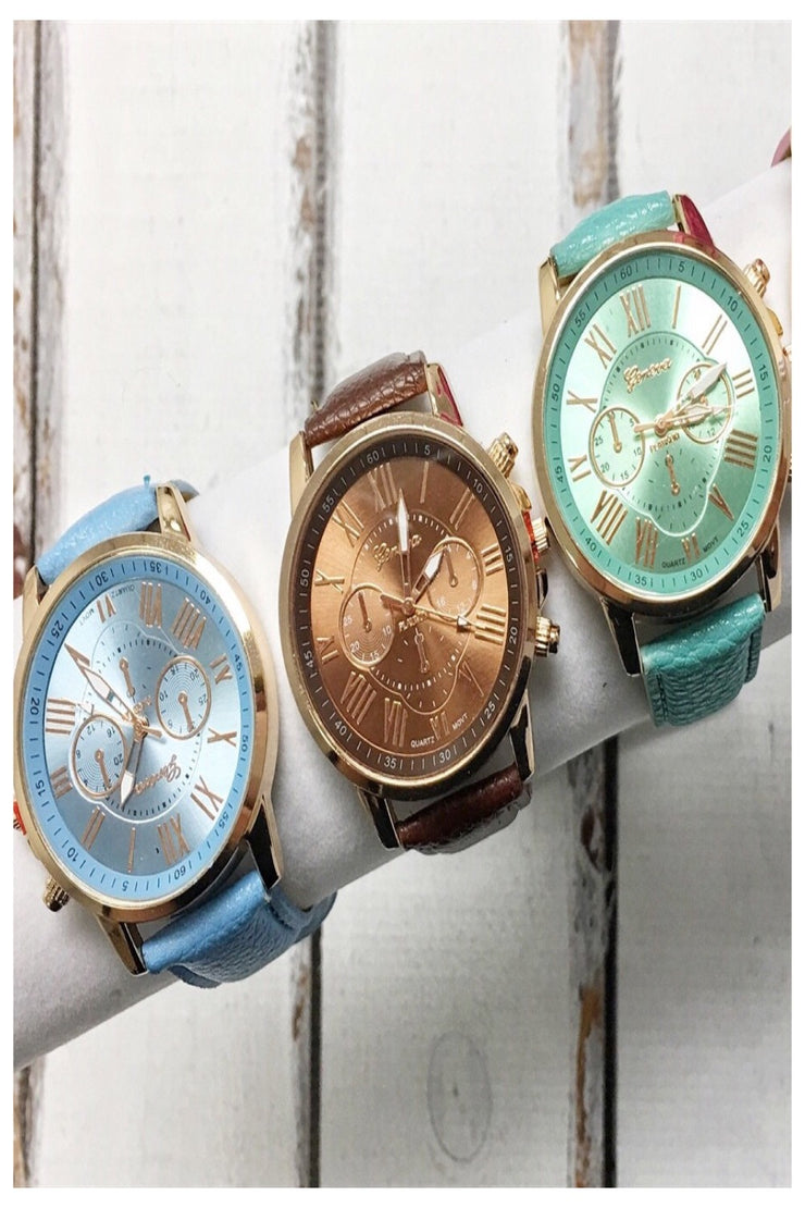 Colorful Boyfriend Watch Collection - Final Sale