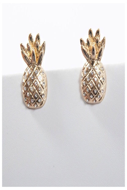 Pineapple Earrings - Final Sale
