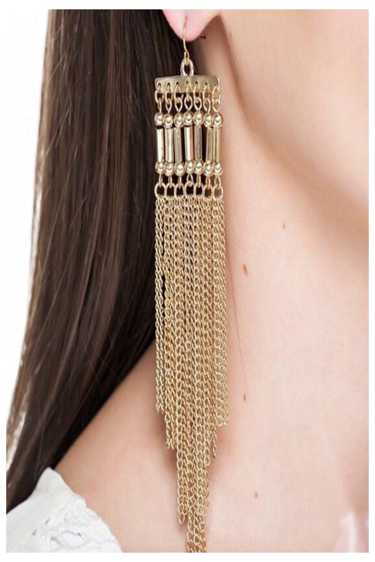 large full fringe boutique earrings | 3 styles