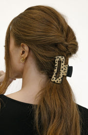 Ava Animal Print Hair Clip - Final Sale