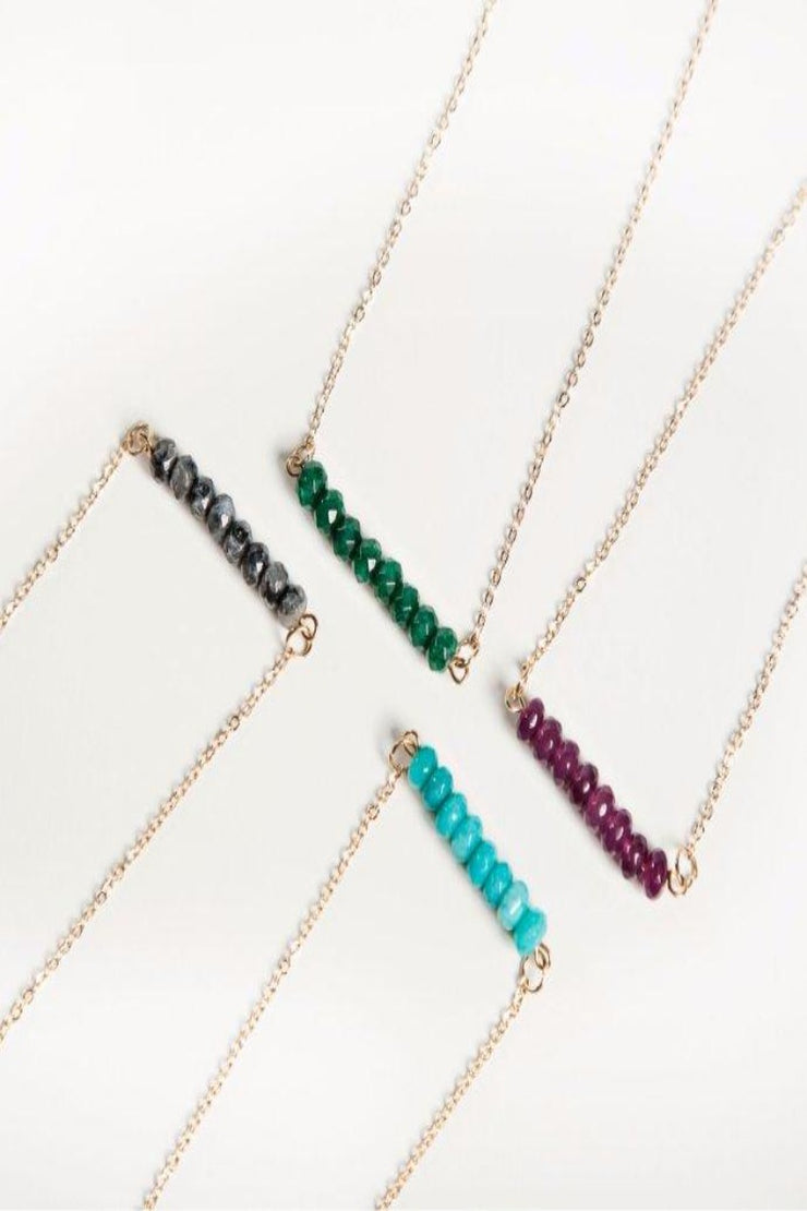 Minimalist Bead Necklace - Final Sale