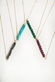 Minimalist Bead Necklace - Final Sale