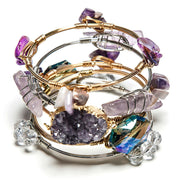 Peyton Stackable Stone + Wire set - Final Sale